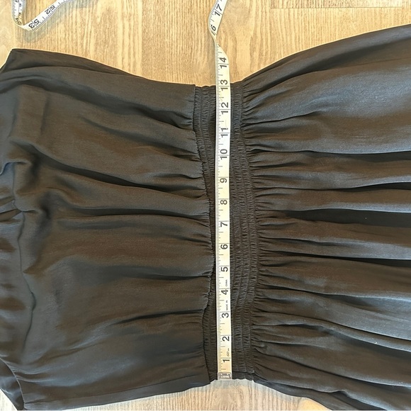 Evereve Black Tiered Maxi Dress Small - Picture 11 of 12